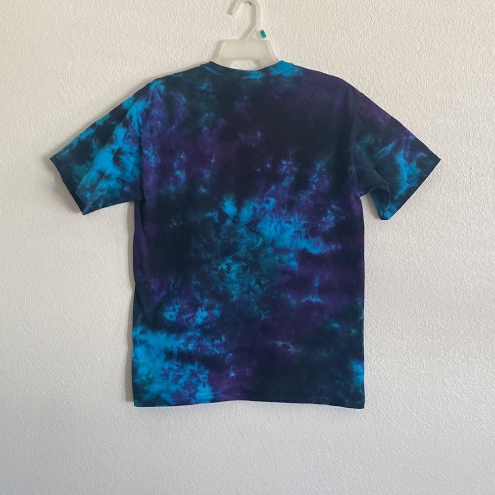 LIQUID BLUE Men’s 100% Medium Thick Cotton Tie Dye Jimi Hendrix T Shirt Size M - Picture 3 of 3
